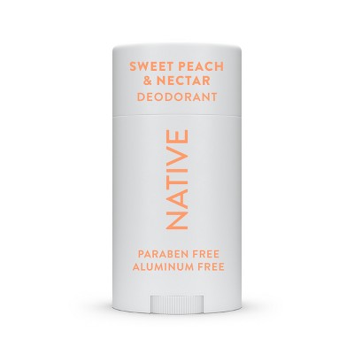 Native Solid Deodorant Sweet Peach & Nectar 2.65oz - Imperfect Container by This is Beauty US