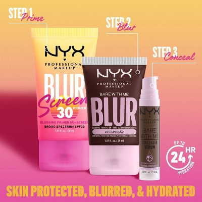 NYX Professional Makeup Blur Screen Primer SPF 30 1.01 fl oz - New by This is Beauty US