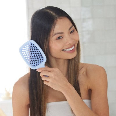 UNbrush Detangler Hair Brush Periwinkle Light Blue - Imperfect Box by This is Beauty US