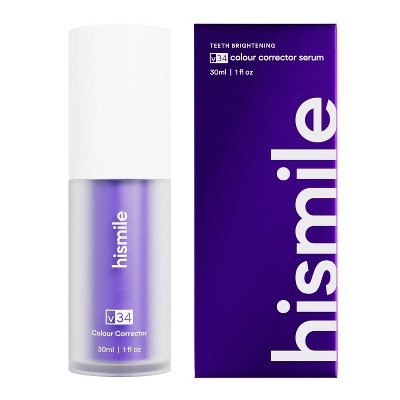 Hismile V34 Tooth Whitening Colour Corrector Serum 30ml - Missing Box by This is Beauty US