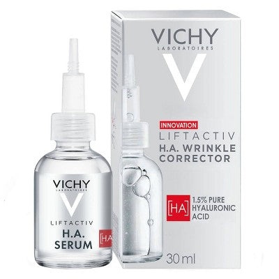 Vichy LiftActiv 1.5% Hyaluronic Acid Wrinkle Corrector Face Serum; Vitamin C 1.01 fl oz - New by This is Beauty US
