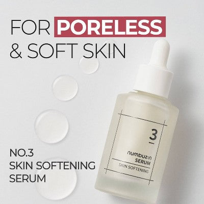 numbuzin No.3 Skin Softening Serum 1.69 fl oz - Imperfect Box by This is Beauty US