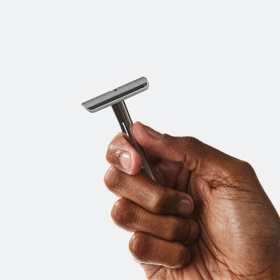 Bevel Mens Safety Razor with 10 Double Edge Blade Refills - Imperfect Box by This is Beauty US
