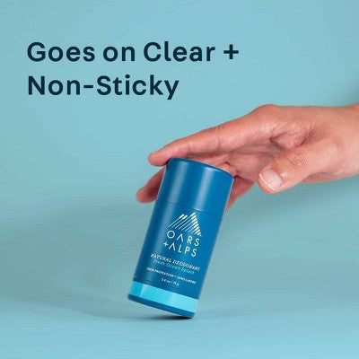 OARS + ALPS Mens Roll-On Natural Deodorant Fresh Ocean Splash Aluminum-Free 2.6oz - New by This is Beauty US