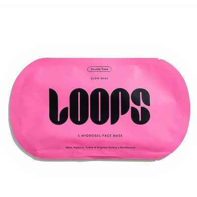 LOOPS Glow Gang Facial Mask 3ct/1.18oz - New