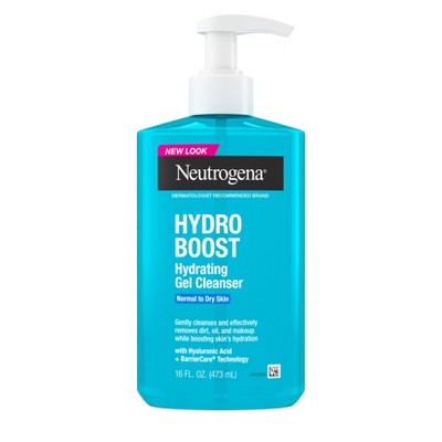 Neutrogena Hydro Boost Hydrating Gel Facial Cleanser Hyaluronic Acid 16 fl oz - New