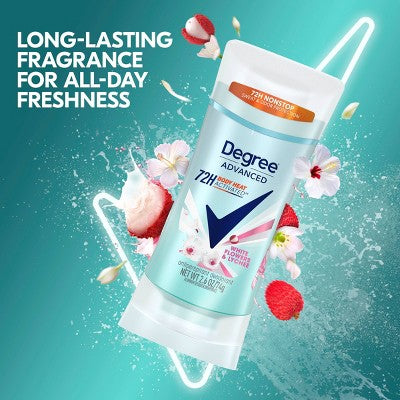 Degree Advanced White Flowers & Lychee 72 Hour Antiperspirant & Deodorant 2.6oz - New by This is Beauty US