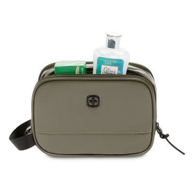 SWISSGEAR Dopp Kit Toiletry Bag Olive Green - New by This is Beauty US