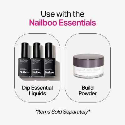 Nailboo Dip Powder Baby Blue 0.5oz - New - DestGlow
