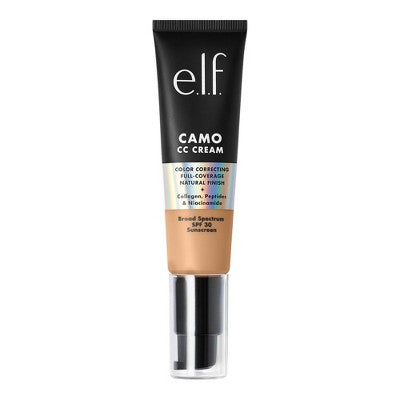 e.l.f. Camo CC Cream 330 W Medium 1.05oz - Imperfect Box by This is Beauty US