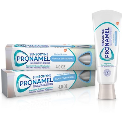 Sensodyne ProNamel Gentle Whitening Toothpaste 4oz/2pk - Imperfect Box by This is Beauty US