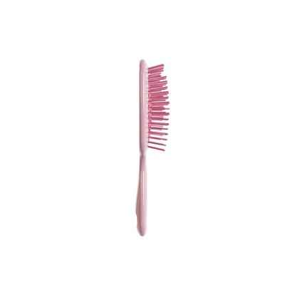 UNbrush Mini Pastel Detangling Hair Brush Peony Light Pink - New