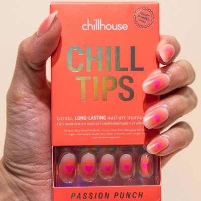 Chillhouse Fake Nails Passion Punch 24ct - New - DestGlow
