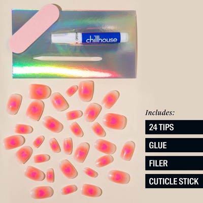 Chillhouse Fake Nails Passion Punch 24ct - New - DestGlow