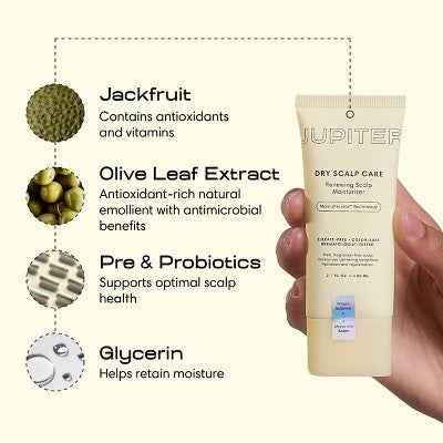Jupiter Dry Scalp Care Renewing Scalp Moisturizer 2.1 fl oz - Imperfect Container