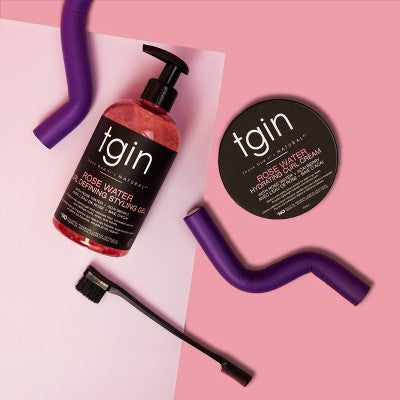 TGIN Rose Water Hydrating Curl Cream 12 fl oz - Imperfect Container by This is Beauty US