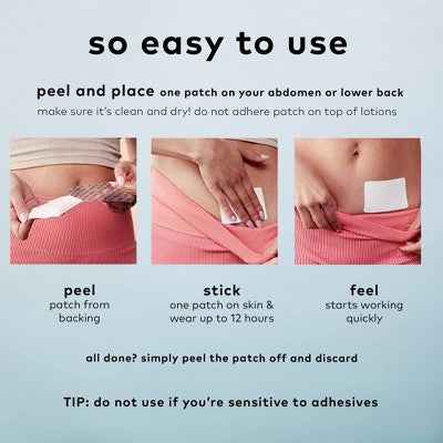 The Good Patch Cycle Plant-Based Vegan Wellness Patch 4ct. - New