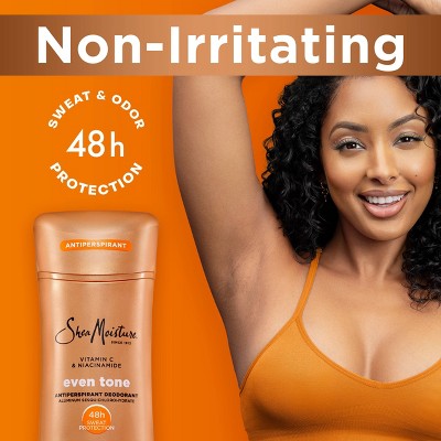 SheaMoisture Even Tone Solid Antiperspirant & Deodorant with Vitamin C & Niacinamide 2.6oz - New by This is Beauty US