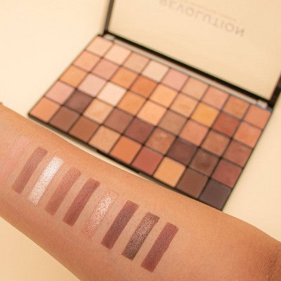 Makeup Revolution Maxi Reloaded Eyeshadow Palette Ultimate Nudes 0.27oz - Imperfect Container