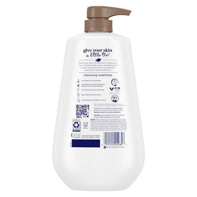 Dove Restore Body Wash Pump Coconut; Cocoa Butter 24hr Lotion 30.6 fl oz - New by This is Beauty US