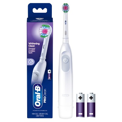 Oral-B ProClean Battery Electric Toothbrush Whitening Clean White - New by This is Beauty US