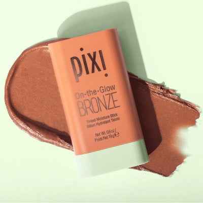 Pixi On The Glow Bronze Tinted Moisturizer Stick Bronzer Rich Glow 0.6oz - Imperfect Box