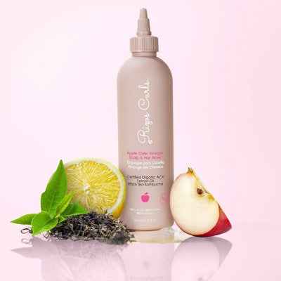 Rizos Curls Apple Cider Vinegar Scalp & Hair Rinse 10 fl oz - Imperfect Container by This is Beauty US
