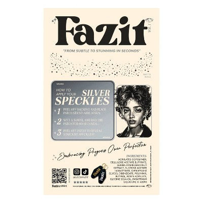 Fazit Silver Glitter Freckle Makeup Patches - New by This is Beauty US