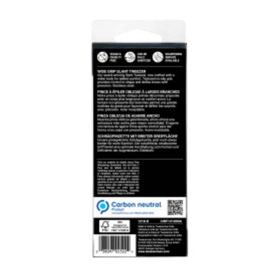 Tweezerman No Slip Wide Grip Slant Tweezer - New by This is Beauty US