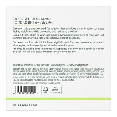 Well People Bio Powder Foundation 7W 0.31oz - New - DestGlow