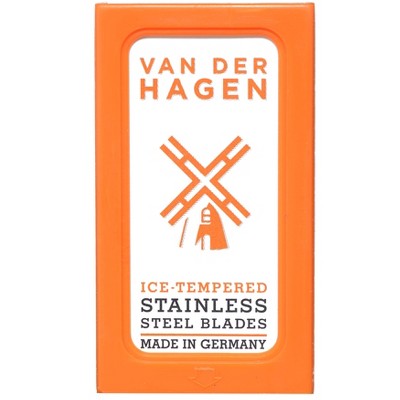 Van der Hagen Double Edge Steel Razor Blades - 5ct by This is Beauty US