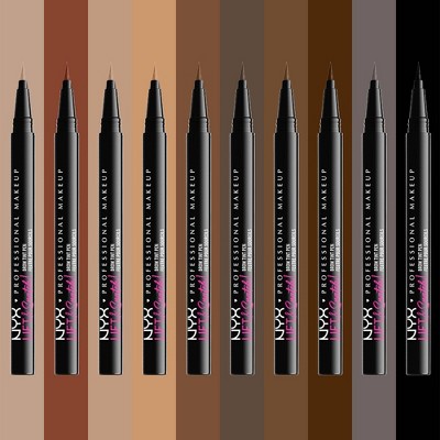NYX Professional Makeup Lift N Snatch! Brow Tint Pen Ash Brown 0.03 fl oz - Imperfect Box DestGlow