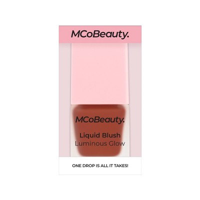 MCoBeauty Liquid Blush Luminous Glow Bella Vita/Dusty Rose 0.5 fl oz - New by This is Beauty US