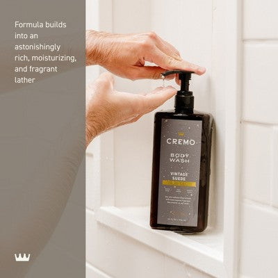 Cremo Vintage Suede Body Wash 32 fl oz - Imperfect Container by This is Beauty US