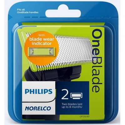 Philips Norelco OneBlade Replacement Blade 2ct QP220/80 - New by This is Beauty US