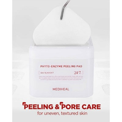 MEDIHEAL Phyto-enzyme Peeling Toner Pads 90ct - New by This is Beauty US