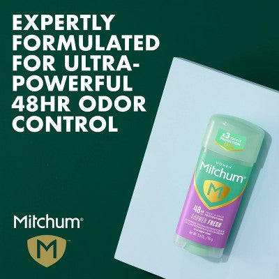 Mitchum Triple Odor Defense Gel Deodorant Shower Fresh 3.4oz/2pk - New by This is Beauty US