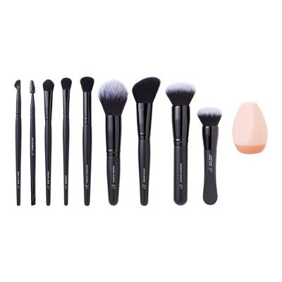 e.l.f. Ten Out of Ten Makeup Brush Set 10ct - New by This is Beauty US