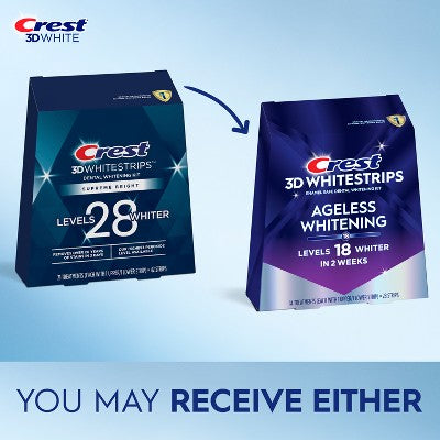 Crest 3D Whitestrips Ageless Whitening Whitening Kit 14ct - Imperfect Box by This is Beauty US
