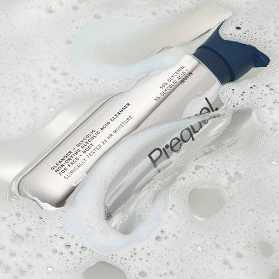 Prequel Gleanser + Glycolic Acid Non-Drying Cleanser 13.5 fl oz - Imperfect Container DestGlow