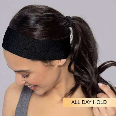 Scunci by Conair No Damage Stretch Fabric Headbands Black 5pcs - New by This is Beauty US