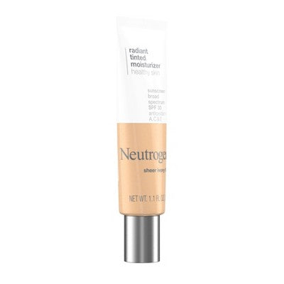 Neutrogena Healthy Skin Radiant Tinted Moisturizer SPF 25 Sheer Fair 20 1.1 fl oz - Imperfect Container by This is Beauty US