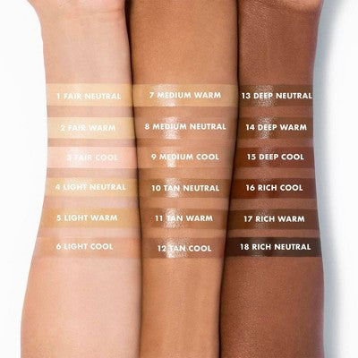 e.l.f. Halo Glow Skin Tint Light Coverage Foundation Mineral SPF 50 5 Light Warm 1 fl oz - Imperfect Box DestGlow