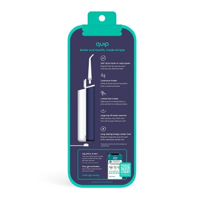 quip Cordless Rechargeable 2-Pressure Modes Water Flosser - Missing Box by This is Beauty US
