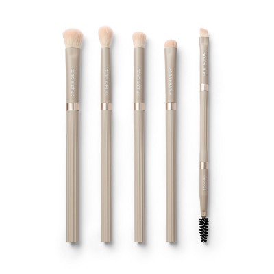 Sonia Kashuk; Limited Edition Ribbed Eye Makeup Brush Set 5ct - Imperfect Box by This is Beauty US