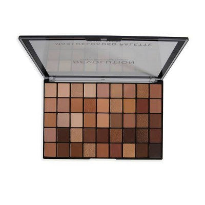 Makeup Revolution Maxi Reloaded Eyeshadow Palette Ultimate Nudes 0.27oz - Imperfect Container