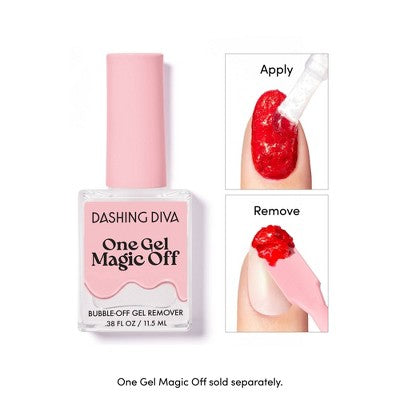 Dashing Diva One Gel Color Nail Polish Starter Kit Daikon 8ct - New by This is Beauty US