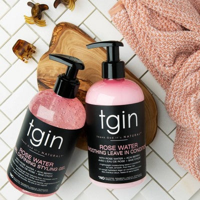 TGIN Rose Water Smoothing Leave In Conditioner 13 fl oz - Small Amount Missing by This is Beauty US
