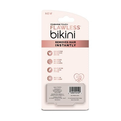 Finishing Touch Flawless Bikini Shaver and Trimmer Hair Removal Device - Imperfect Box by This is Beauty US