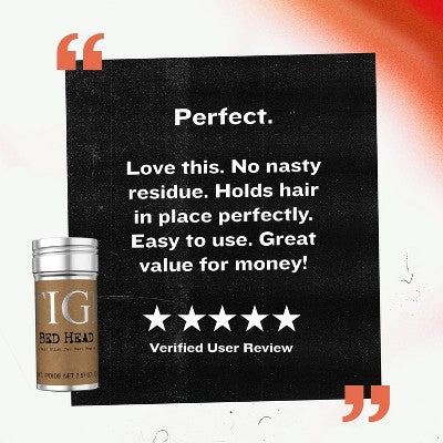 TIGI Bed Head Hair Wax Stick 2.57oz - Imperfect Container by This is Beauty US